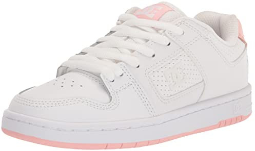 DC Manteca 4 Damen Skateschuh Skate-Schuh, Weiß/Pink, 38.5 EU