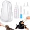 cobee Pet Feeding Bottle Kit,Puppy Nursing Bottle Pet Bottle Set Kitten feeding Bottle Set Pet Milk Feeder Bottle Kit for Kittens, Puppies, Rabbits