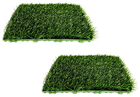 CANANA Simulation grüner Rasen, suspendierte Patchwork Künstliche Rasen, Spielplatz Breaking Lawn/Teppichboden, Balkon Pflasterstau