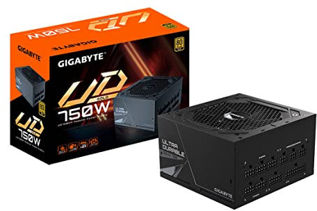 GIGABYTE GP-UD750GM Alimentatore completamente modulare certificato 80 Plus Gold, 750 W