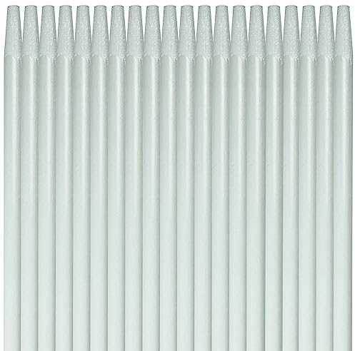 20 Weisse 1m x 7 mm Rankstäbe aus Glasfaser Fiberglas GFK