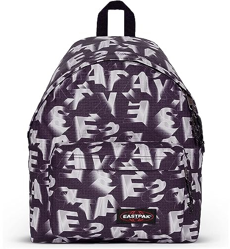 EASTPAK Unisex Padded PAK'R Backpack, Blocktype Black, Tek Beden