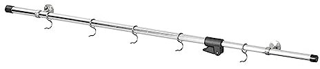 APT Camping Hakenleiste Kleiderstange 85-165cm mit 5 Haken Aufhängesystem Wohnmobil