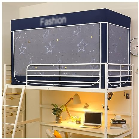 Studenten-Essentials für die Universität, Einzelbett-Zelt, oberes Etagenbett-Baldachin, Etagenbett-Zelt-Vorhang, Vorhang, Hochbett-Zelt, Schlafsaal-Verdunkelung