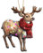 365Rustic 2 Side Printed Deer Wooden Christmas Ornaments 2024, Keepsake for Women, Men and Friends, Deer Christmas Tree Ornaments, Animal Christmas Tree Decorations