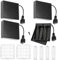 EatPitaya 4Pcs 4 AA Battery Holder USB Switch and Cover 6v Female Socket, 4 x 1.5V AA Battery Case Box + 4Pcs AAA to AA Battery Holder Converter + 2Pcs 4 AA Battery Storage Case Holder Box