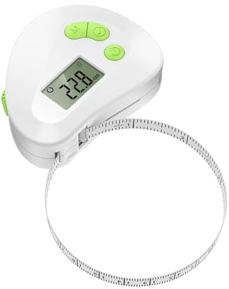 SariniRuban à mesurer Intelligent pour Le Corps Mètre à Ruban numérique avec Ruban rétractable avec Deux balances et Application pour la Mesure du Corps, la Perte de Poids et la Forme Physique