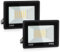 Psatfito G Projecteur LED 30w, 3240 Lm Projecteur LED Extérieur, Étanchéité Ip66 Lumière Blanche du jour 3000k Éclairage de Sécurité Extérieur pour Entrepôt, Garage, Arrière-Cour, Lot de 2