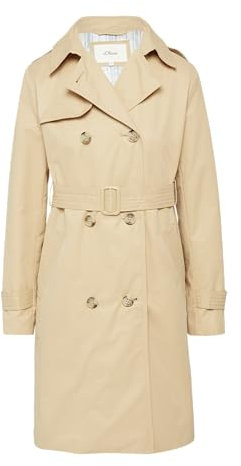 s.Oliver Trenchcoat mit Streifen-Futter