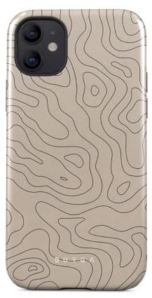 BURGA Handyhülle für iPhone 12 – Unisex Hybrid-Schutzhülle mit stoßdämpfendem TPU & kratzfester Außenschale, erhöhter Displayrand, MagSafe-kompatibel, kabelloses Laden, stylisches Design
