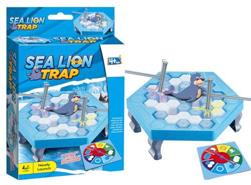 Generisch Trap Board Game, Two-Player Strategy Game, Challenging Animal Saving Crossing Toy, Fun Activity for Family Parties, Friends Gatherings, Interactive Table