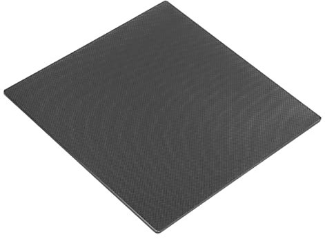 Plateau en Verre trempé pour Imprimante 3D, 255 X 245 Mm, Revêtement Microporeux. Plateforme D'impression 3D Améliorée, Plaque de Construction Trempée, Revêtement Microporeux