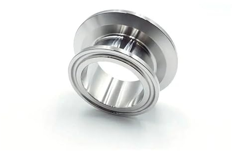 QMIQXIWS 1pc 1.5 inch x 4 inch Tri Clamp Reducer End Cover SS304 Flange Ferrule Pipe Fitting