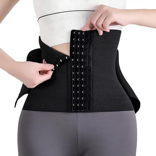 Xynovate Bauchweggürtel, Korsett Damen Waist Trainer | Fitness Gürtel Verstellbarer, Zugleich als Bauchweggürtel und Waist Trainer Verwendbar