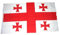Fahne/Flagge Georgien NEU 90 x 150 cm Flaggen Fahnen