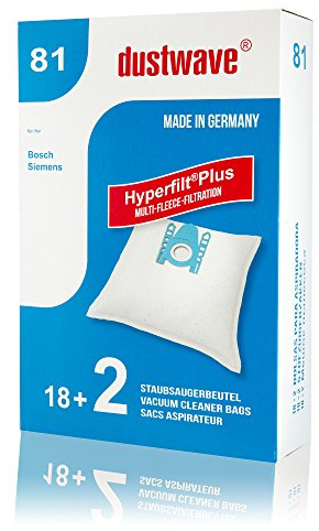 Megapack - 20 Staubsaugerbeutel passend für Bosch - Sphera 22 Staubsauger - dustwave® Markenstaubbeutel/Made in Germany + inkl. Micro-Filter