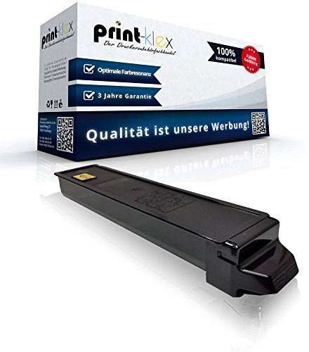 Print-Klex Tonerkartusche kompatibel für Kyocera Copystar CS 2551 ci TK8325 TK 8325 TK 8325 K TK8325 K TK-8325 K Schwarz Black - Office Quantum Serie