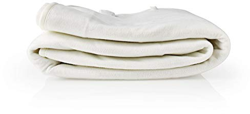 Elektrische Bettdecke - Unterdecke - 2 Personen - 160 x 140 cm - 3 Wärmeeinstellungen - waschbar - Überhitzungsschutz - Polyester