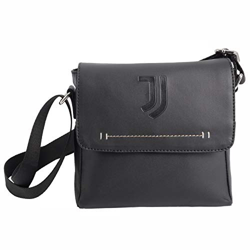 JUVIR|#JUVENTUS FC Ledertasche, Keine Geschlecht, Schwarz, S