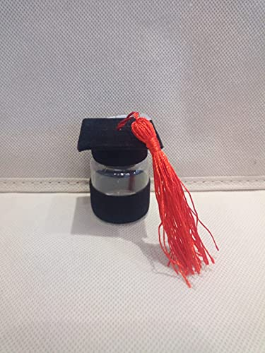 Udo Schmidt GmbH & Co Mini Hut PRÜFUNG Geschenk Studentenhut zum Befüllen, Kunststoff 6,5 x 7cm