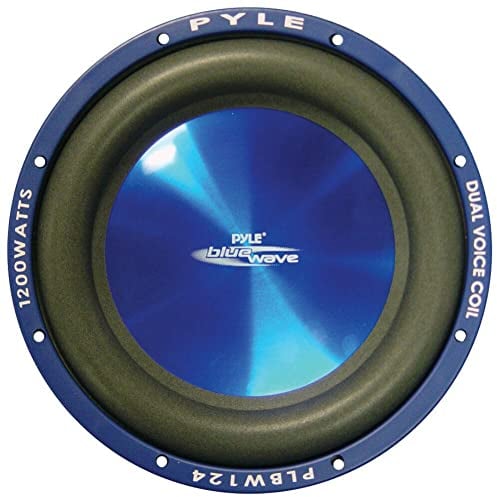 1 subwoofer compatibile con PYLE PLBW124 da 600 watt rms e 1200 watt max 12 30 cm 300 mm dvc doppia bobina 4 + 4 ohm dual coil dvc, 1 pezzo