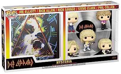 Funko Pop! Album Deluxe: Def Leppard - Hysteria Tour - (1987) - Vinyl-Sammelfigur - Geschenkidee - Offizielle Handelswaren - Spielzeug Für Kinder und Erwachsene - Modellfigur Für Sammler und Display