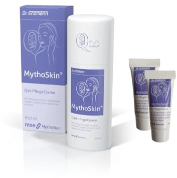 MythoSkin® Q10 Pflegecreme Vorteilspack: 50ml Pflegecreme + 2x 7ml Proben GRATIS!