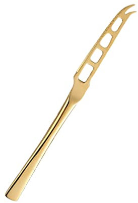 HEMOTON Cuchillo De Mantequilla De Acero Inoxidable Practico Rebanador De Queso Raspador De Queso Espátula De Mantequilla Tenedor De Queso Spatula Cuchillos De Queso De Cocina Metal Crema