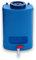 Varile Dispensador de agua de 20 litros con jabonera para camping, garaje y exteriores, resistente a la intemperie, resistente a los rayos UV con posibilidades de suspensión