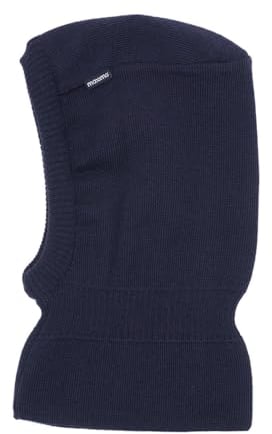 maximo Mini-Schlupfmütze einfarbig, doppelt, Basicfarben Made in Germany 47 Marine