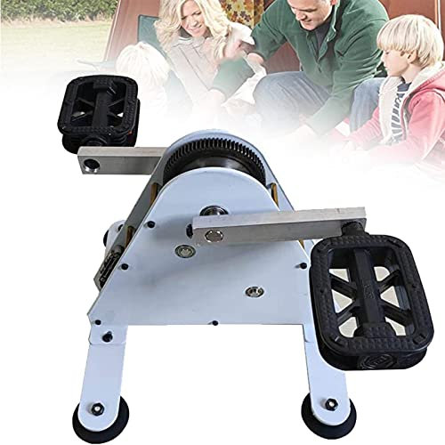 CHUNTIANMEI 50w/100w Pedal Generator, Tragbarer Fitness-Generator, Fitness-Motor-Generator, Dc-Ausgang 1-35V, Leicht Zu Tragen, Für Reisen, Camping, Wandern, Survial,Ordinary-50W