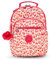 Kipling SEOUL S Small Backpack, Latin Cheetah (Red)
