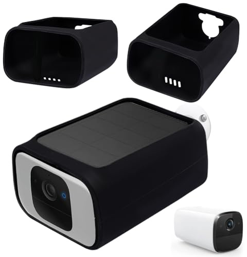 AMZLORD Kamera-Silikonhülle, Silikonhülle, schützende Hauthülle gegen UV-Strahlen und Regen, Schutzhülle, wetterbeständig, Kamera-Abdeckung for Eufy Security Outdoor SoloCam S230 (S40)