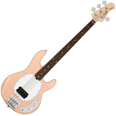 Sterling By Musicman StingRay RAY4 Pueblo Pink - Bass 4 Saiten