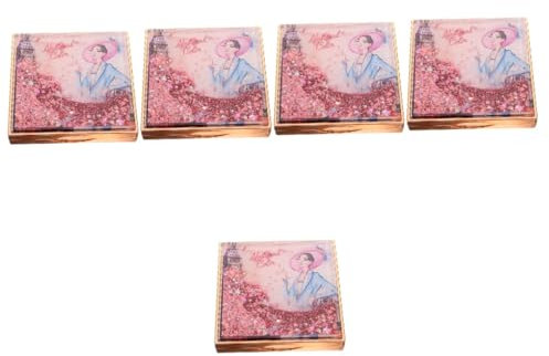 Didiseaon 5pezzi Palette Per Ombretti Vuota Scomparti Design e Portatile Per Makeup Personalizzato Per Viaggi e Cosmetici