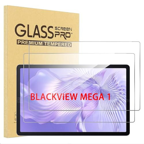 GIOPUEY [2 Pièces Verre Trempé Compatible avec BLACKVIEW Mega 1, Verre à Haute Transmittance, Résistant Aux Rayures, Coque Compatible, Protection Écran pour BLACKVIEW Mega 1