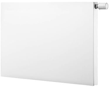 Flachheizkörper Buderus Logatrend, VCM-plan, Typ 11, 300 x 800 mm, links mit Wandbefestigungsset FEX