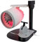 LQQDREX Desktop Fan Turbo Fan, Jet Aircraft Turbofan Turbojet Engine Model Kit, Equipped With A Humidifier And Red Tail Lights, Mechanical Science Education Toy Gift Decor for Adult