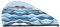 Waves lapping at the rocks Gorro de pelo seco de terciopelo coral, turbante de secado rápido para el hogar y viajes, perfecto para fiestas en la piscina, playa, baño