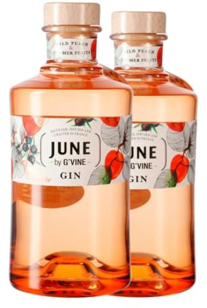 Ginebra G'Vine June Melocotón 70 cl (Caja de 2 Botellas de 70 cl)