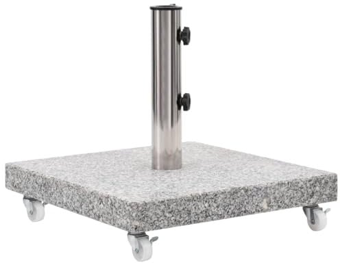 Parasol Base Granite 30 kg Square Grey
