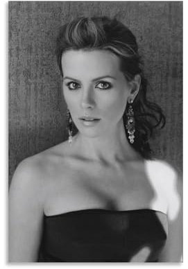 KPOKAHT Kate Beckinsale (13) Leinwand-Poster, Wandkunst, Bilddrucke, hängende Foto-Dekoration, Heimposter, Kunstwerke, 60 x 90 cm