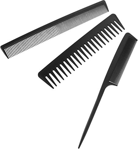 MOTHNUR Haarkamm Satz Polyester Breitzahnig Langlebig Antistatisch Friseur Haarkämme Haarstyling Damen Heimgebrauch Tragbar