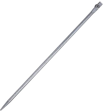 Asta di messa a terra Asta di terra in acciaio zincato portatile per terra elettrica sicura ideale per applicazioni per il cantiere e di costruzione