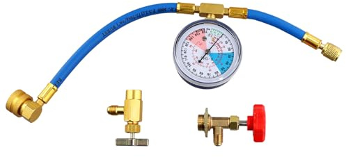 Rersduyt R134A Set Freon Filling Equipment Adapter Air Conditioning Manometer Air Conditioner Repair Valves Air Conditioner