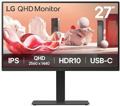 LG 27BA75QB-B - LED-Monitor - 68.6 cm (27) - 2560 x 1440 QHD @ 100 Hz