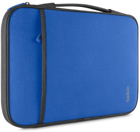 Belkin B2B081-C01 Sleeve (geeignet für Laptop/Chromebook bis 27,9 cm (11 Zoll)) blau