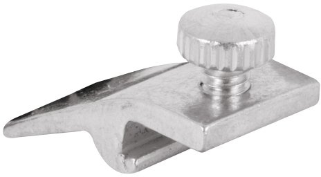 Prime-Line T 8726 Storm Door Panel Clip with Screws, 5/16 In., Aluminum (8 Pack)