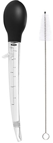 OXO Good Grips Angled Baster with Cleaning Brush