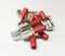 10x Red PiggyBack Spade Crimp Terminal Connector Electrical Car Audio Wiring